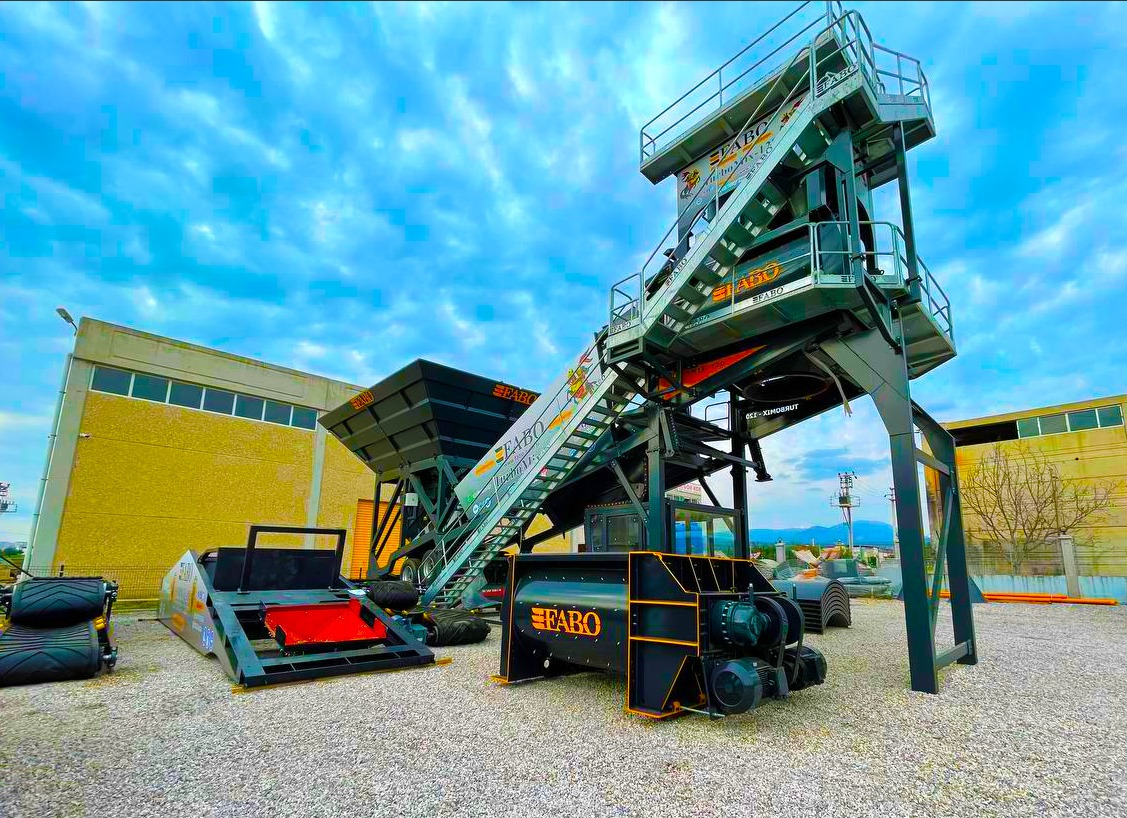 FABO twin shaft mixer - Betongblander: bilde 2 FABO twin shaft mixer - Betongblander: bilde 2