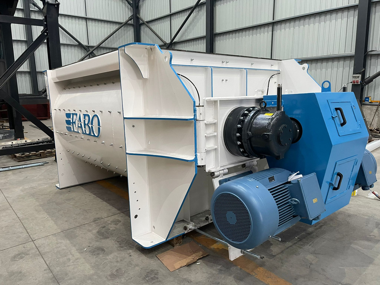 FABO twin shaft mixer - Betongblander: bilde 2 FABO twin shaft mixer - Betongblander: bilde 2