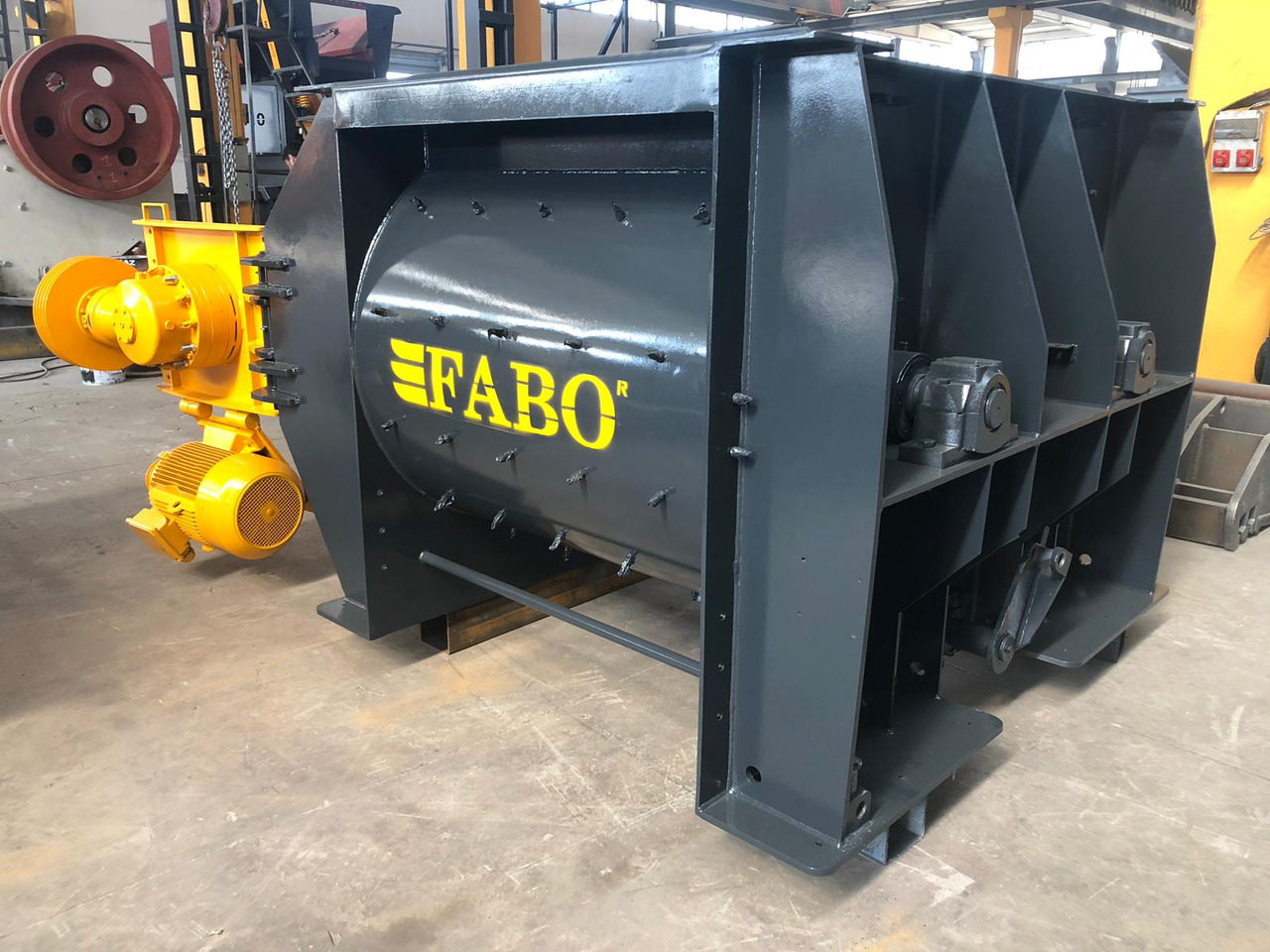 FABO twin shaft mixer - Betongblander: bilde 2 FABO twin shaft mixer - Betongblander: bilde 2