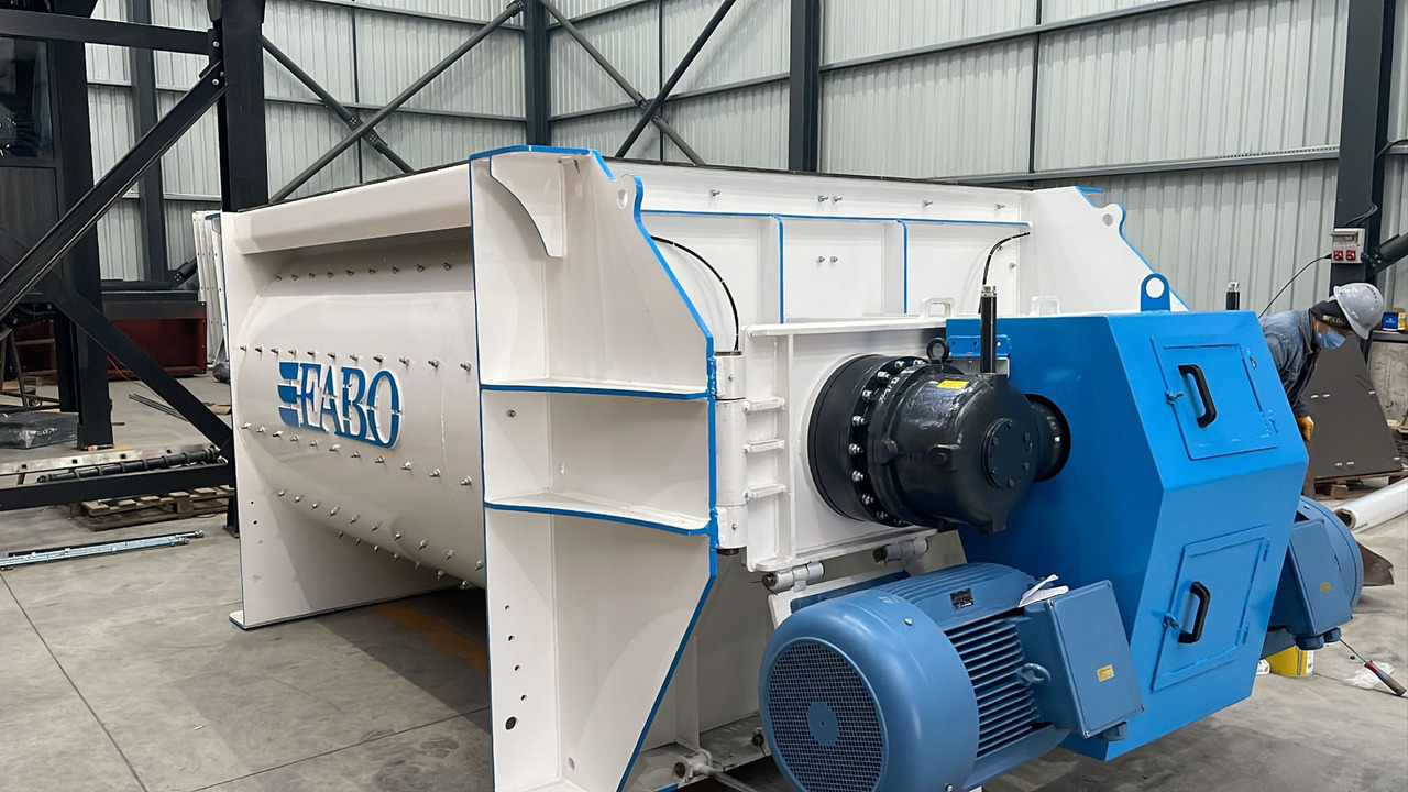 FABO twin shaft mixer - Betongblander: bilde 4 FABO twin shaft mixer - Betongblander: bilde 4