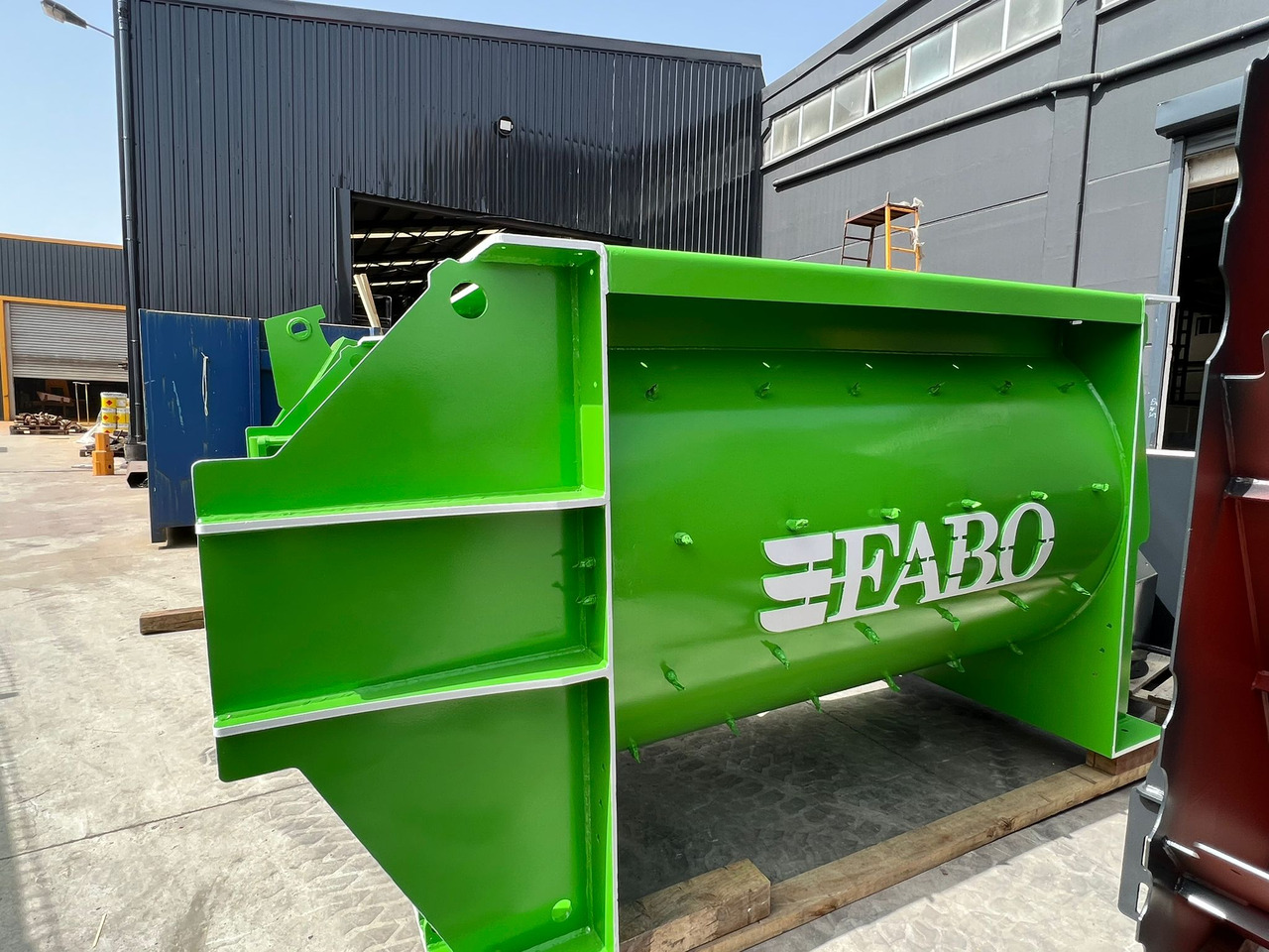 FABO twin shaft mixer - Betongblander: bilde 1 FABO twin shaft mixer - Betongblander: bilde 1
