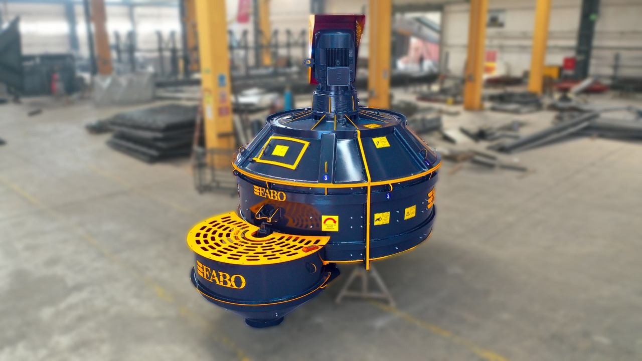 FABO twin shaft mixer - Betongblander: bilde 2 FABO twin shaft mixer - Betongblander: bilde 2