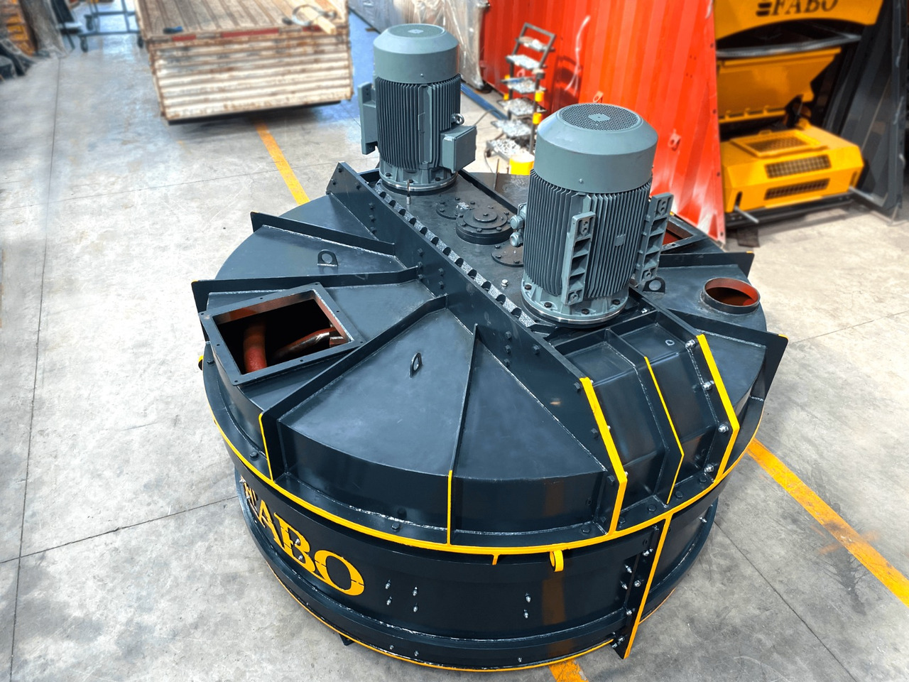 FABO twin shaft mixer - Betongblander: bilde 3 FABO twin shaft mixer - Betongblander: bilde 3