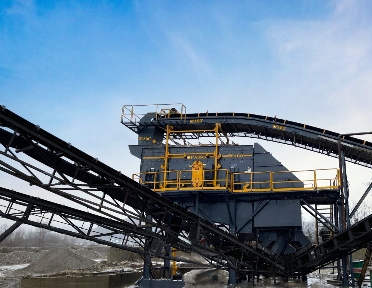 FABO vibrating screen - Sikteverk: bilde 1 FABO vibrating screen - Sikteverk: bilde 1