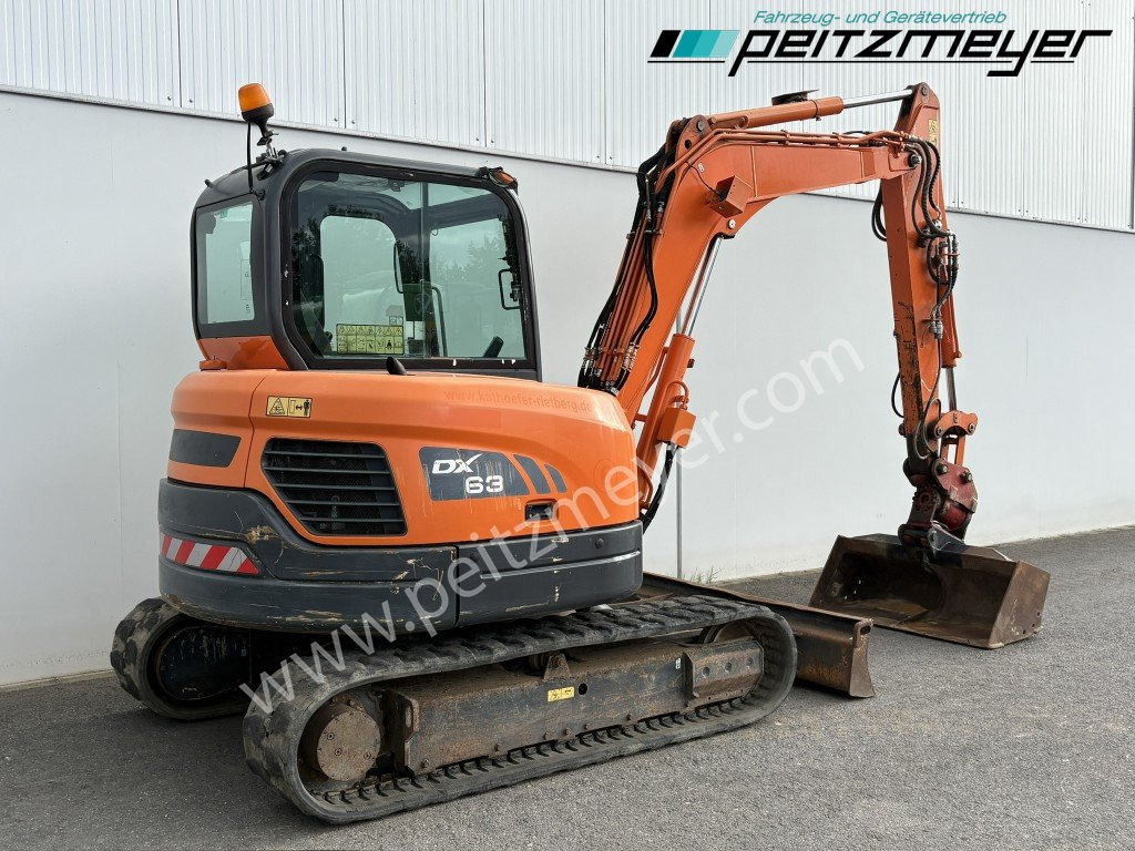 Doosan Kettenbagger DX 63-3 PowerTilt 070 , MS 03, mehrfach vorhanden - Minigraver: bilde 4 Doosan Kettenbagger DX 63-3 PowerTilt 070 , MS 03, mehrfach vorhanden - Minigraver: bilde 4