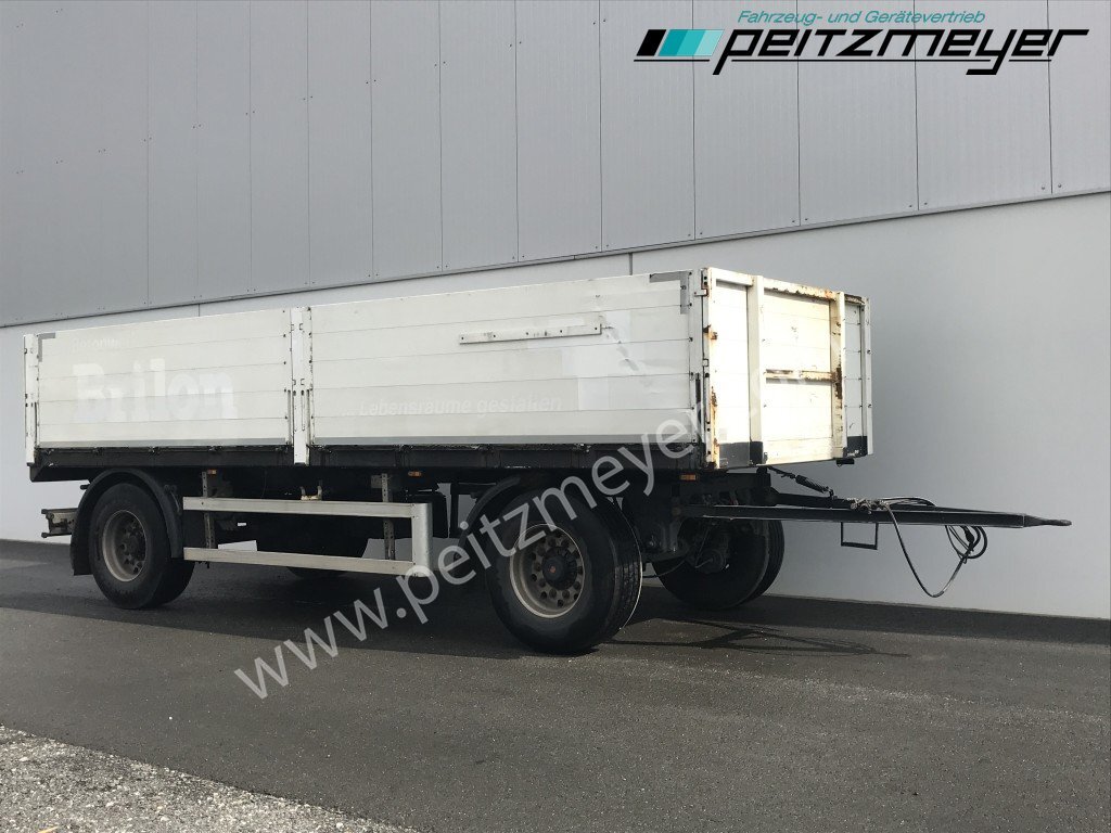 HEUSER 2 Achs Anhänger Baustoffanhänger - Planhenger/ Flathenger: bilde 4 HEUSER 2 Achs Anhänger Baustoffanhänger - Planhenger/ Flathenger: bilde 4
