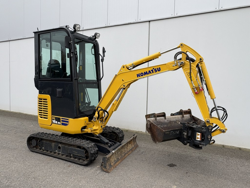 KOMATSU MINIBAGGER PC 16 R-3HS Powertilt 20,40,100 Löffel - Minigraver: bilde 2 KOMATSU MINIBAGGER PC 16 R-3HS Powertilt 20,40,100 Löffel - Minigraver: bilde 2