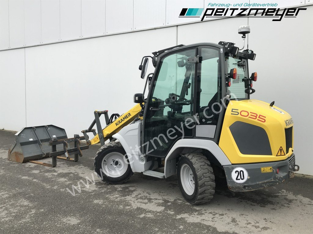 KRAMER RADLADER 5035 / 358 Schaufel+Palettengabel - Hjullaster: bilde 3 KRAMER RADLADER 5035 / 358 Schaufel+Palettengabel - Hjullaster: bilde 3
