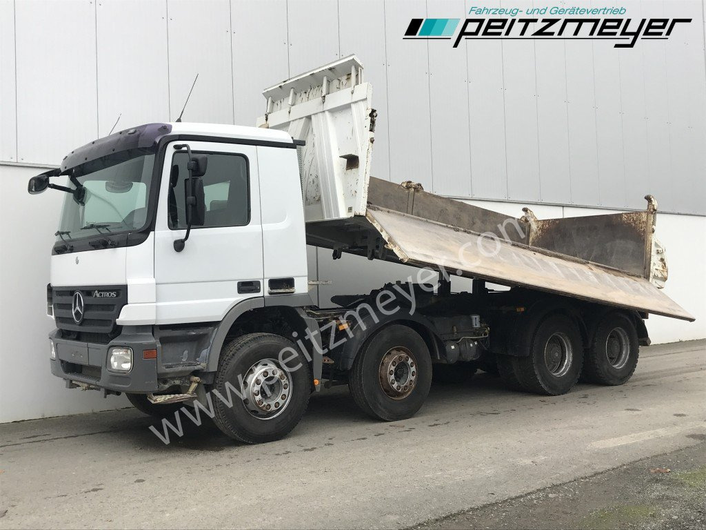 MERCEDES-BENZ Actros 4141 K 8x4 Bordmatik, 3 Pedale Meiller 3-Seitenkipper - Tippbil: bilde 1 MERCEDES-BENZ Actros 4141 K 8x4 Bordmatik, 3 Pedale Meiller 3-Seitenkipper - Tippbil: bilde 1