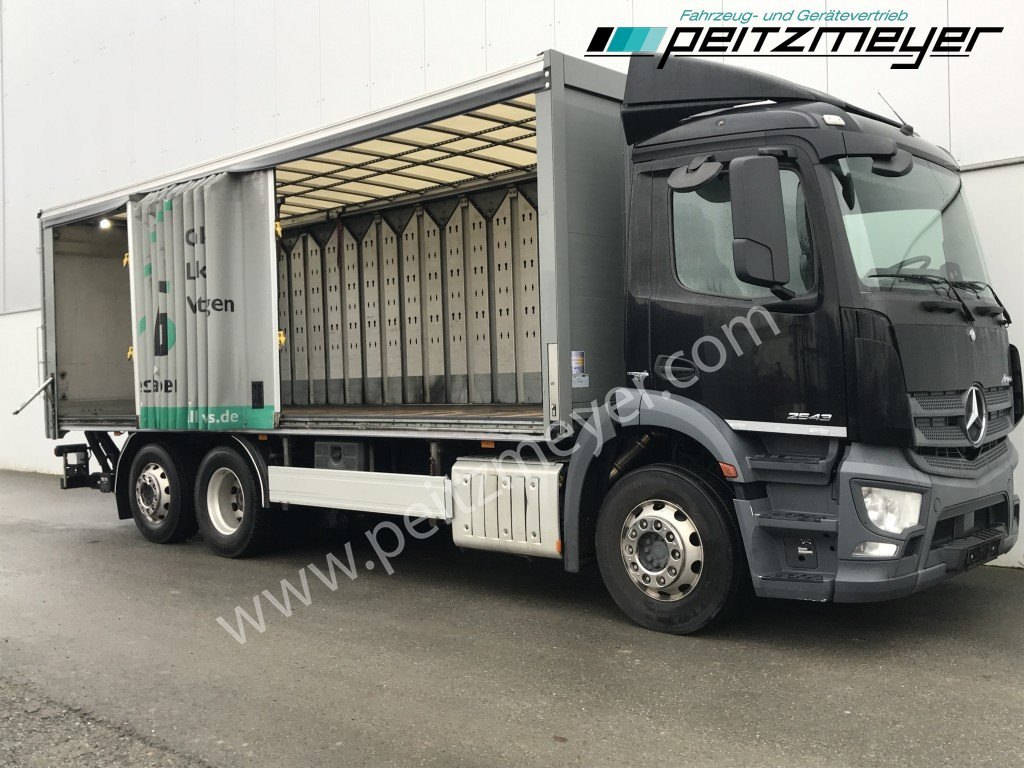 MERCEDES-BENZ Antos 2543 LL Getränke Schiebeplane Retarder, 2 x AHK, LBW 2 t., Lenkachse - Distribusjon av drikkevarer lastebil: bilde 2 MERCEDES-BENZ Antos 2543 LL Getränke Schiebeplane Retarder, 2 x AHK, LBW 2 t., Lenkachse - Distribusjon av drikkevarer lastebil: bilde 2