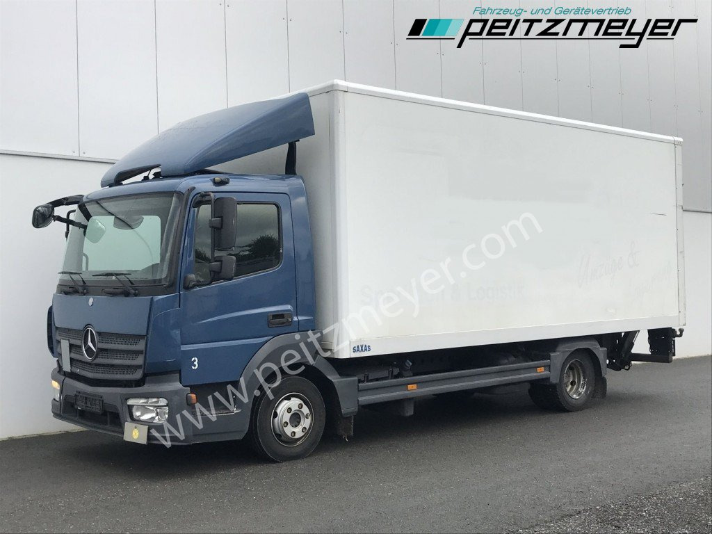 MERCEDES-BENZ Atego 818 L Koffer + LBW Euro 6, Klima, AHK, - Skapbil: bilde 1 MERCEDES-BENZ Atego 818 L Koffer + LBW Euro 6, Klima, AHK, - Skapbil: bilde 1