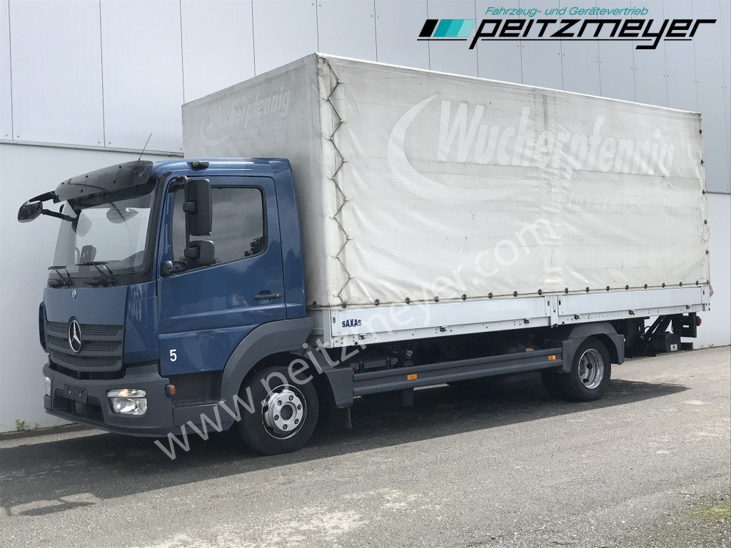 MERCEDES-BENZ Atego 818 L Pritsche+LBW, Klima, 2 x AHK - Kapellbil: bilde 1 MERCEDES-BENZ Atego 818 L Pritsche+LBW, Klima, 2 x AHK - Kapellbil: bilde 1