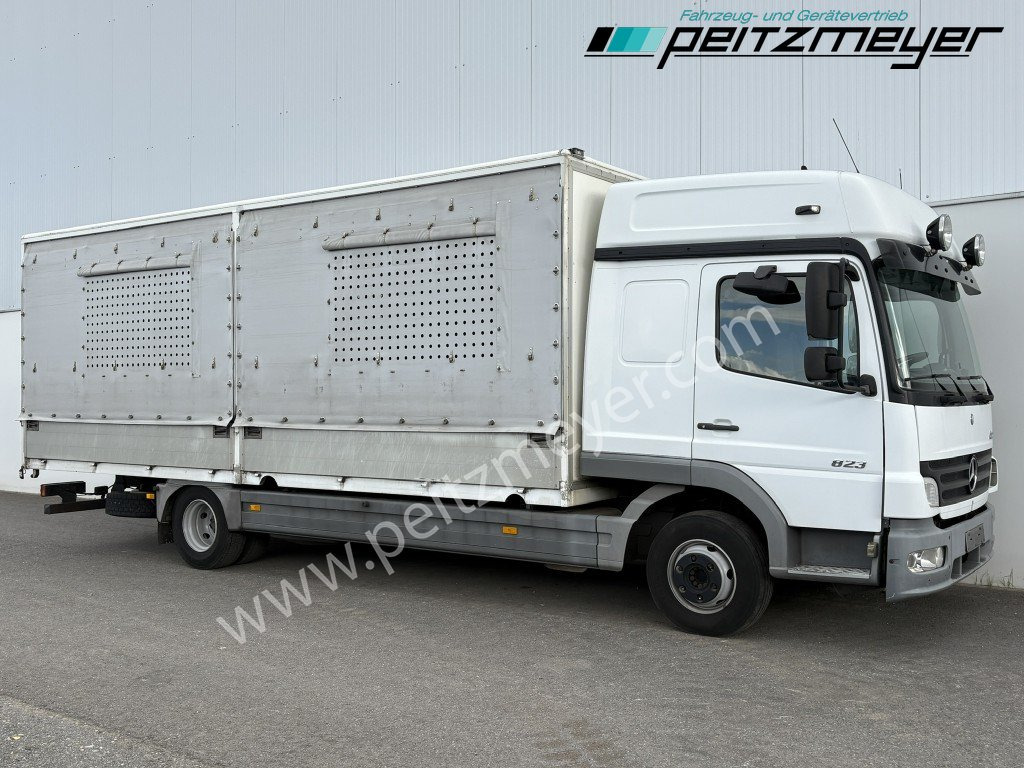 MERCEDES-BENZ Atego 823 L Geflügelpritsche L - Fahrerhaus, Klima, 2 x AHK - Skapbil: bilde 4 MERCEDES-BENZ Atego 823 L Geflügelpritsche L - Fahrerhaus, Klima, 2 x AHK - Skapbil: bilde 4