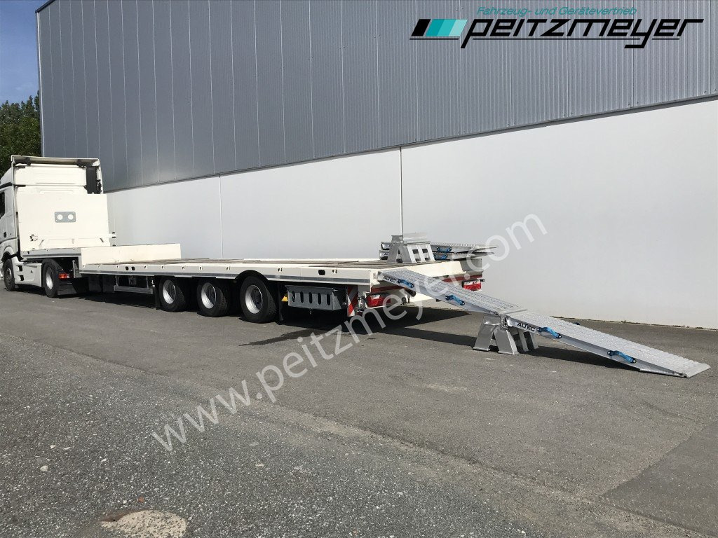 Möslein 3-Achs-Tieflader STO 3, Lenkachse, Rampen, neuwertig - Lavloader semitrailer: bilde 1 Möslein 3-Achs-Tieflader STO 3, Lenkachse, Rampen, neuwertig - Lavloader semitrailer: bilde 1