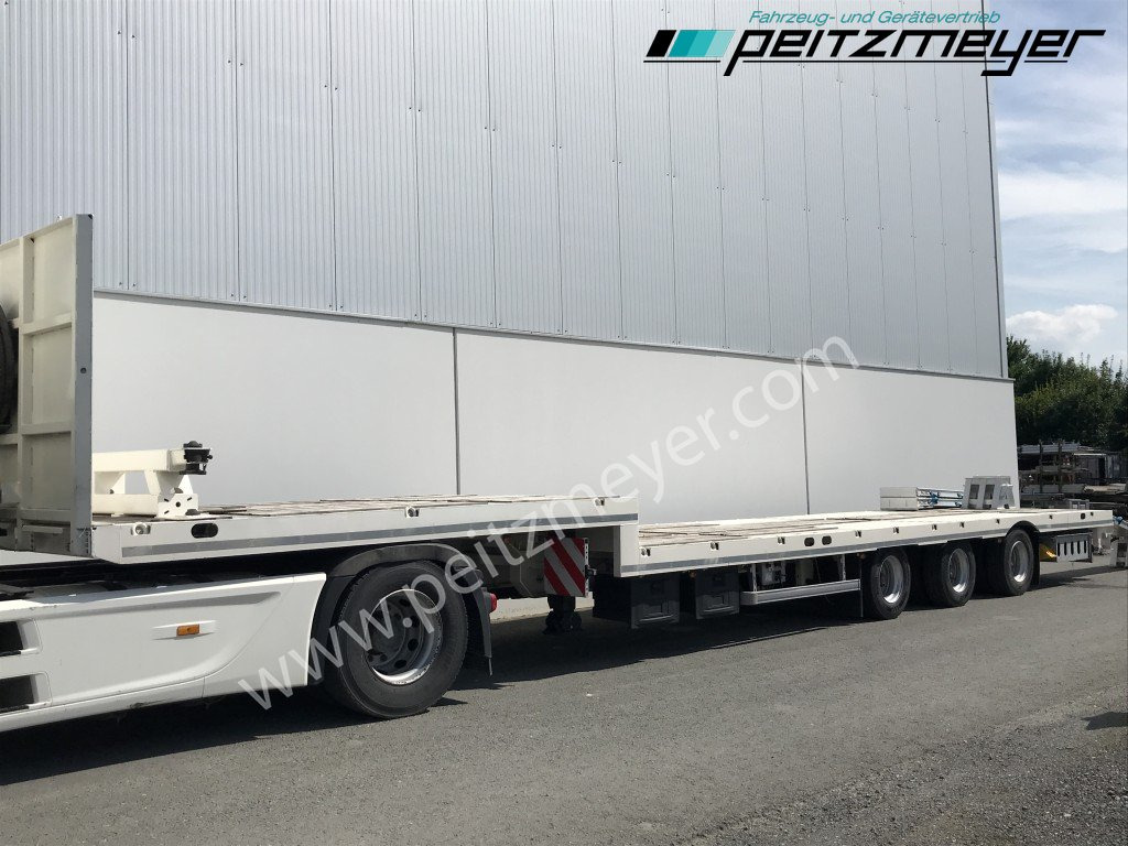 Möslein 3-Achs-Tieflader STO 3, Lenkachse, Rampen, neuwertig - Lavloader semitrailer: bilde 4 Möslein 3-Achs-Tieflader STO 3, Lenkachse, Rampen, neuwertig - Lavloader semitrailer: bilde 4