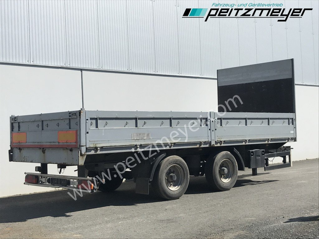 SCHMIDT,HAGEN Tandemanhänger TPT/13/E/6,5 Liftachse, auflastbar auf 18 t. - Planhenger/ Flathenger: bilde 1 SCHMIDT,HAGEN Tandemanhänger TPT/13/E/6,5 Liftachse, auflastbar auf 18 t. - Planhenger/ Flathenger: bilde 1