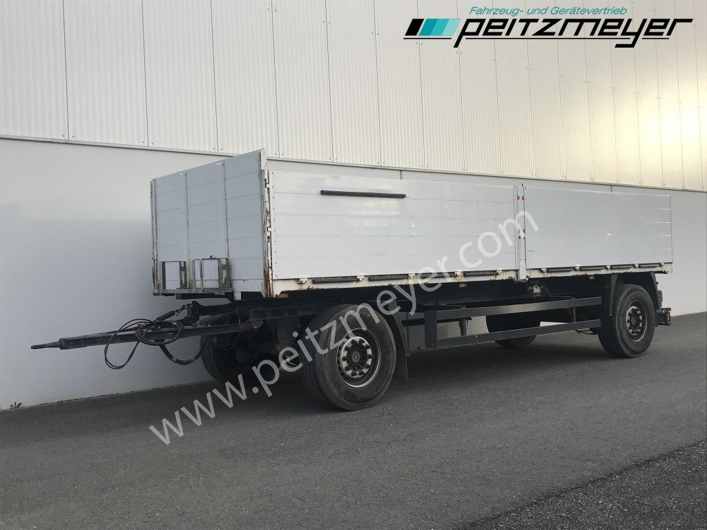 SCHMITZ 2 Achs Pritschenanhänger AFG 18 Baustoff - Planhenger/ Flathenger: bilde 4 SCHMITZ 2 Achs Pritschenanhänger AFG 18 Baustoff - Planhenger/ Flathenger: bilde 4