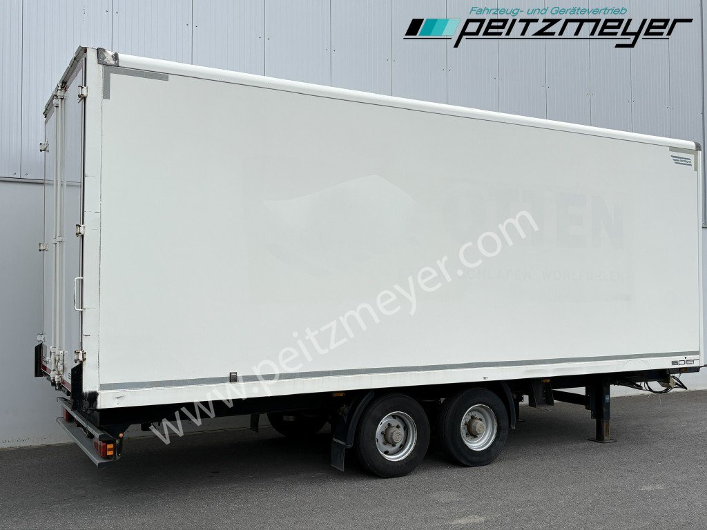 SPIER Tandemkoffer ZGL 255 Plywoodkoffer mit Hecktüren - Skaphenger: bilde 1 SPIER Tandemkoffer ZGL 255 Plywoodkoffer mit Hecktüren - Skaphenger: bilde 1