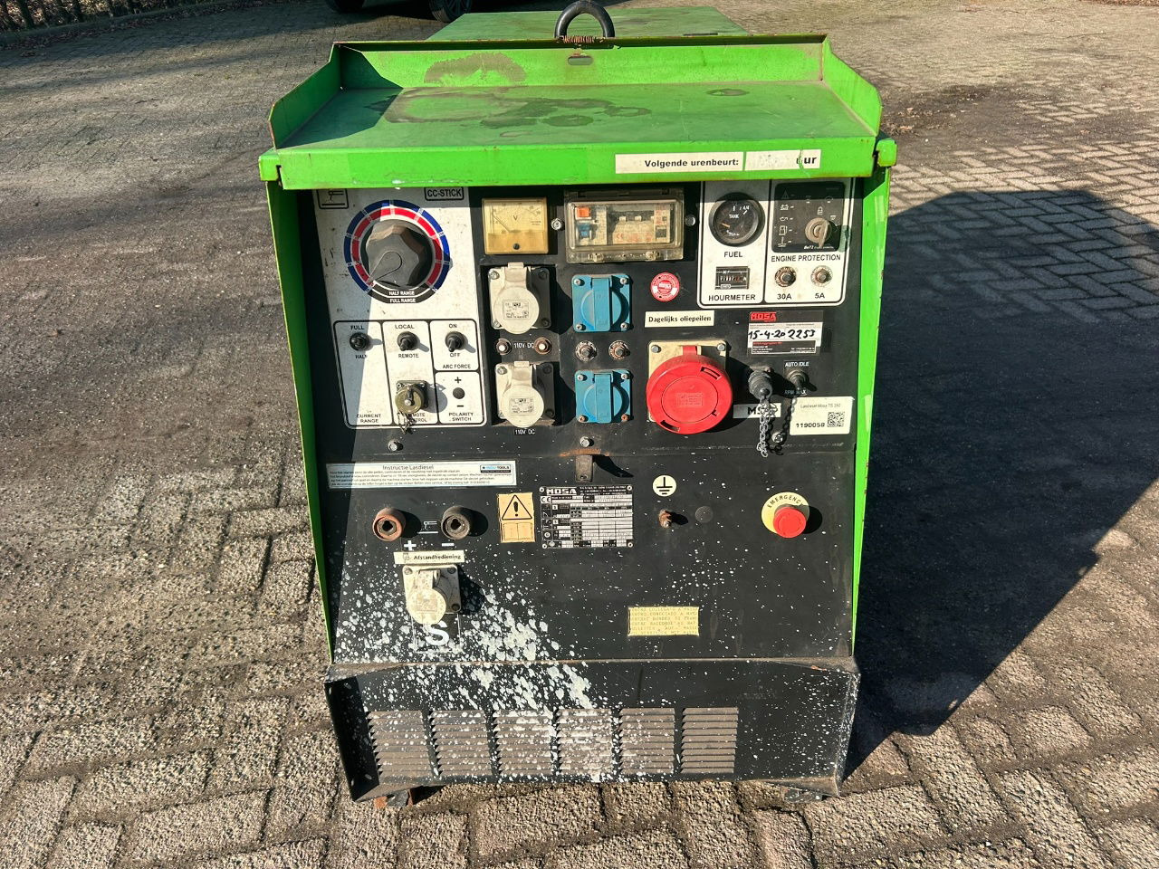 Boxer Mosa 12 kva Te huur Mosa aggregaat TS 350 X 12 kva - Elektrisk generator: bilde 3 Boxer Mosa 12 kva Te huur Mosa aggregaat TS 350 X 12 kva - Elektrisk generator: bilde 3
