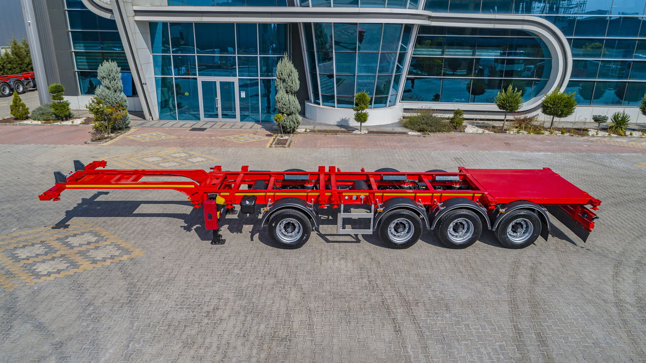 SINAN Container Carrier Transport Semitrailer - Container-transport/ Vekselflak semitrailer: bilde 1 SINAN Container Carrier Transport Semitrailer - Container-transport/ Vekselflak semitrailer: bilde 1