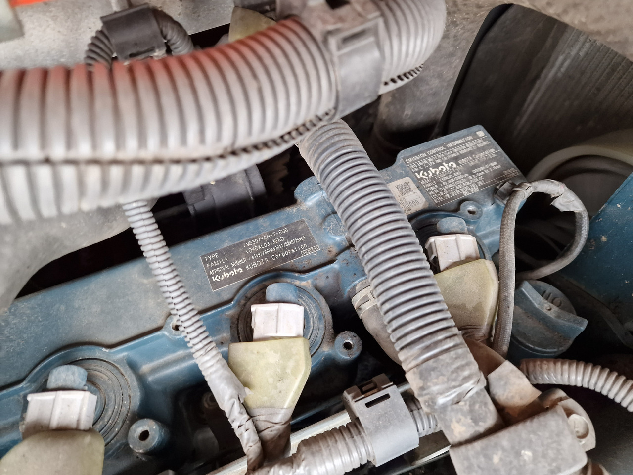 Minigraver KUBOTA KX080-4. Metal tracks.: bilde 15