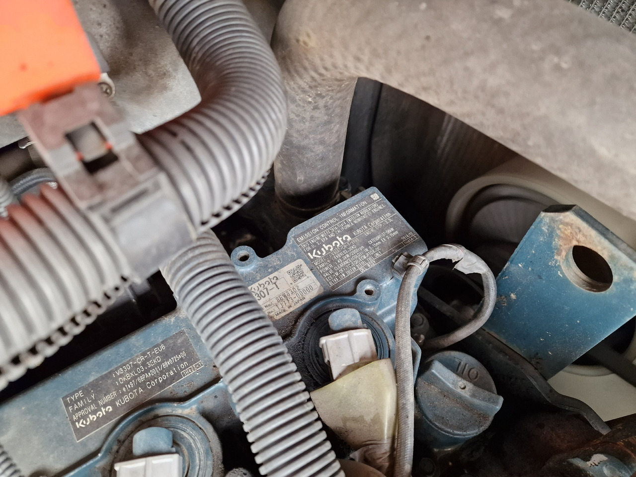 Minigraver KUBOTA KX080-4. Metal tracks.: bilde 16