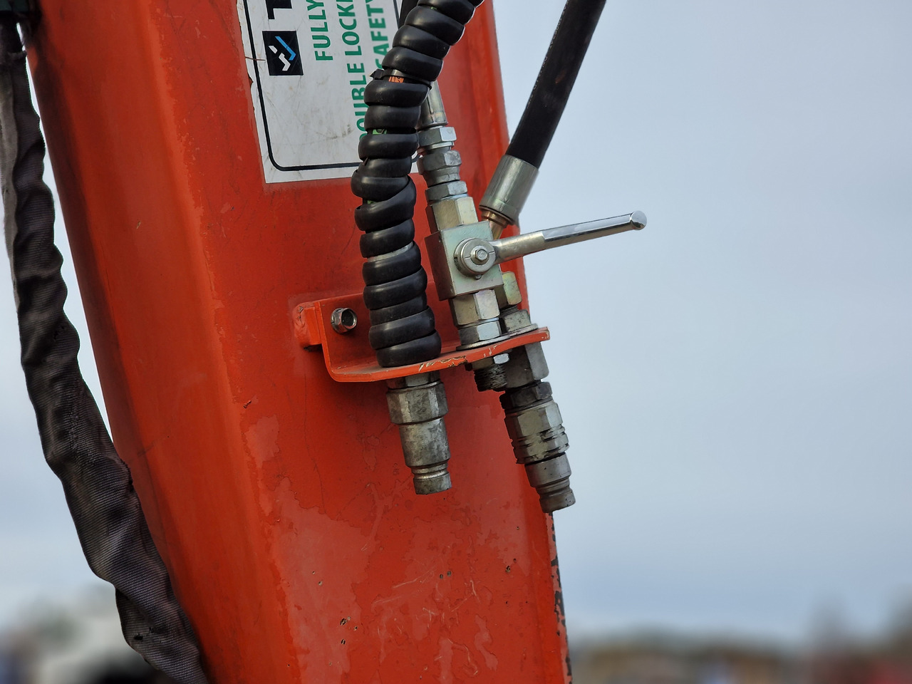 Minigraver KUBOTA KX080-4. Metal tracks.: bilde 8