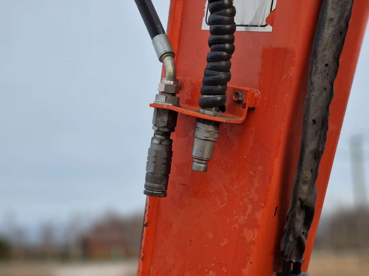 Minigraver KUBOTA KX080-4. Metal tracks.: bilde 7