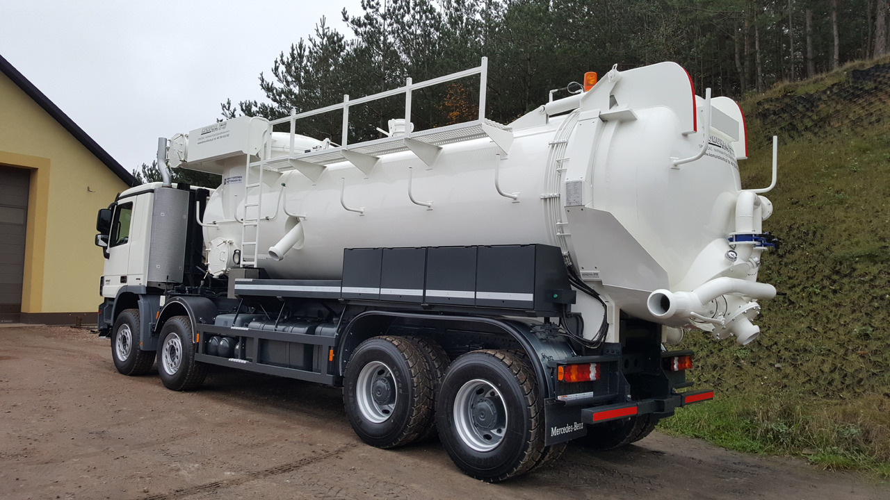 Mercedes NAAKTGEBOREN Vacu Press 8000 - Vakuum lastebil: bilde 4 Mercedes NAAKTGEBOREN Vacu Press 8000 - Vakuum lastebil: bilde 4