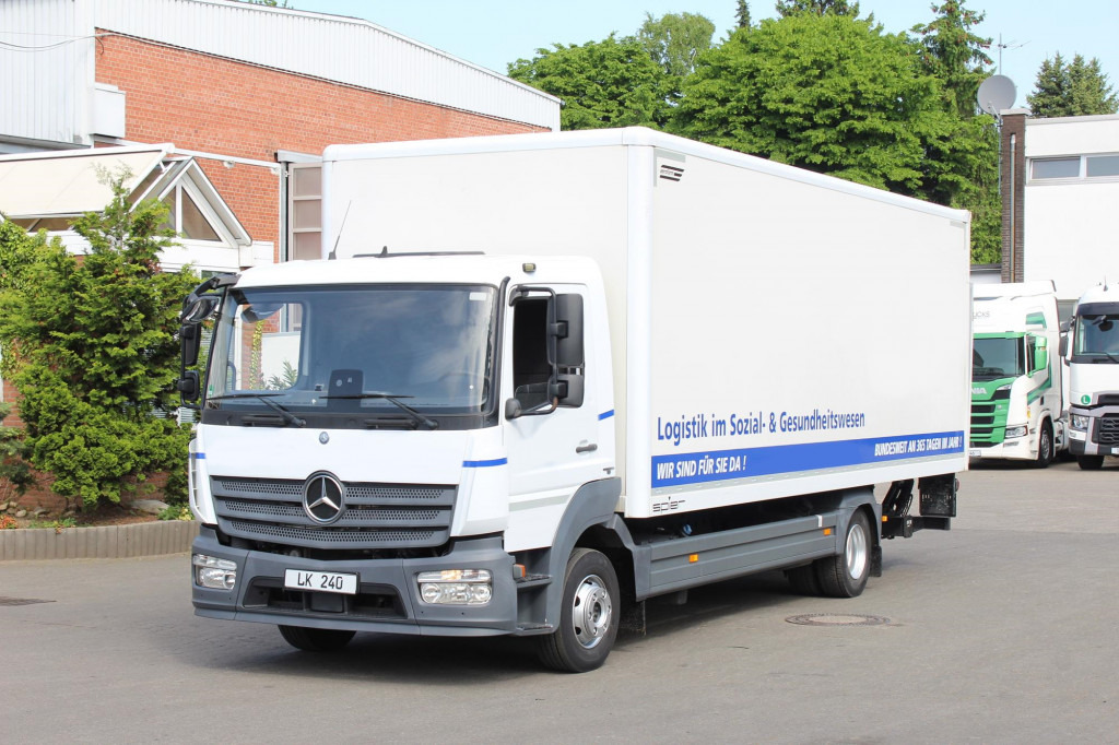 Mercedes-Benz Atego 1221 E6 Koffer Klima LDW Schalter LBW - Lastebil: bilde 1 Mercedes-Benz Atego 1221 E6 Koffer Klima LDW Schalter LBW - Lastebil: bilde 1
