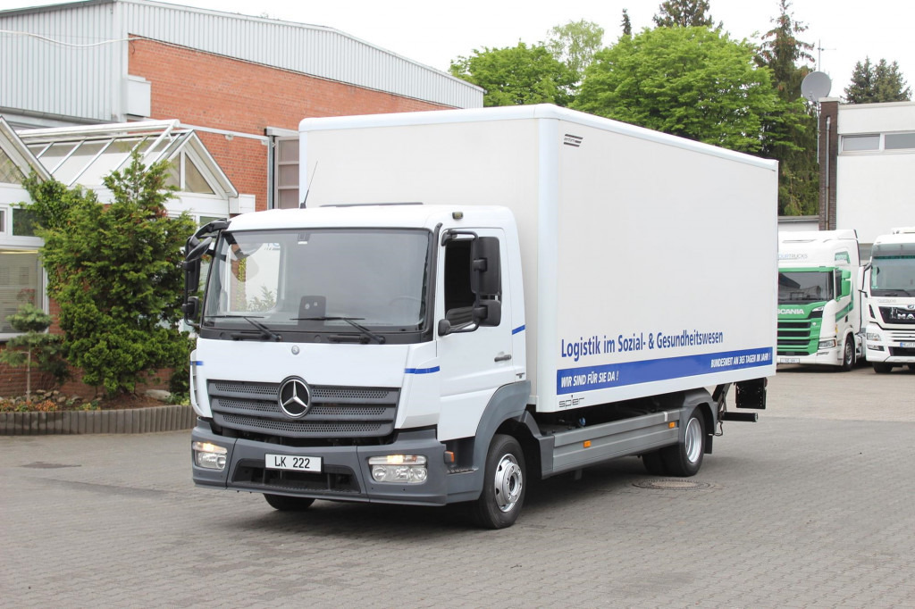 Mercedes-Benz Atego 818 E6 Koffer Klima LDW Schalter LBW - Lastebil: bilde 1 Mercedes-Benz Atego 818 E6 Koffer Klima LDW Schalter LBW - Lastebil: bilde 1