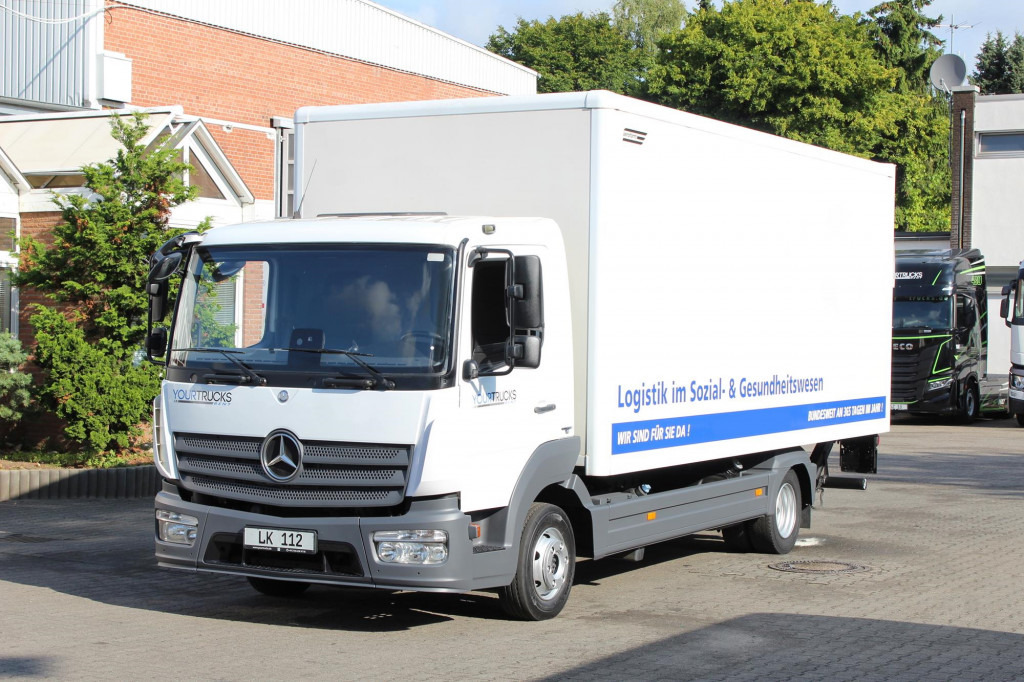 Mercedes-Benz Atego 818 E6 Koffer 6m Klima LDW Schalter LBW - Varebil med skap: bilde 1 Mercedes-Benz Atego 818 E6 Koffer 6m Klima LDW Schalter LBW - Varebil med skap: bilde 1