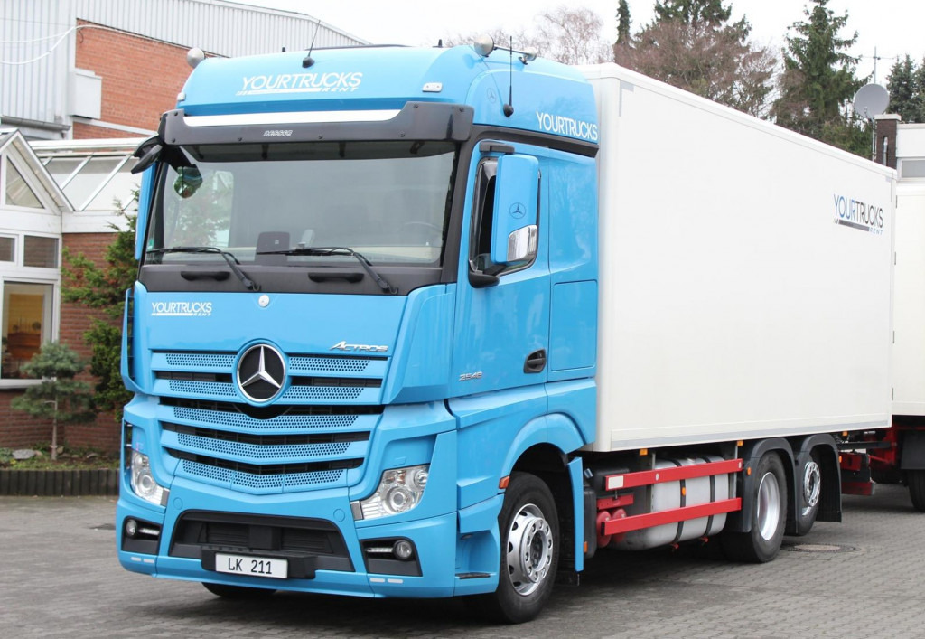 Mercedes-Benz Actros 2548 Koffer Retarder Schlafkab Kühlbox - Varebil: bilde 1 Mercedes-Benz Actros 2548 Koffer Retarder Schlafkab Kühlbox - Varebil: bilde 1