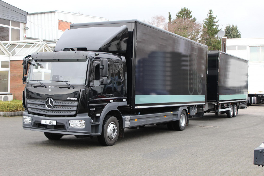 Mercedes-Benz Atego 1530 Koffer DS Schlafkab Durchladen 99Tkm! - Varebil: bilde 1 Mercedes-Benz Atego 1530 Koffer DS Schlafkab Durchladen 99Tkm! - Varebil: bilde 1