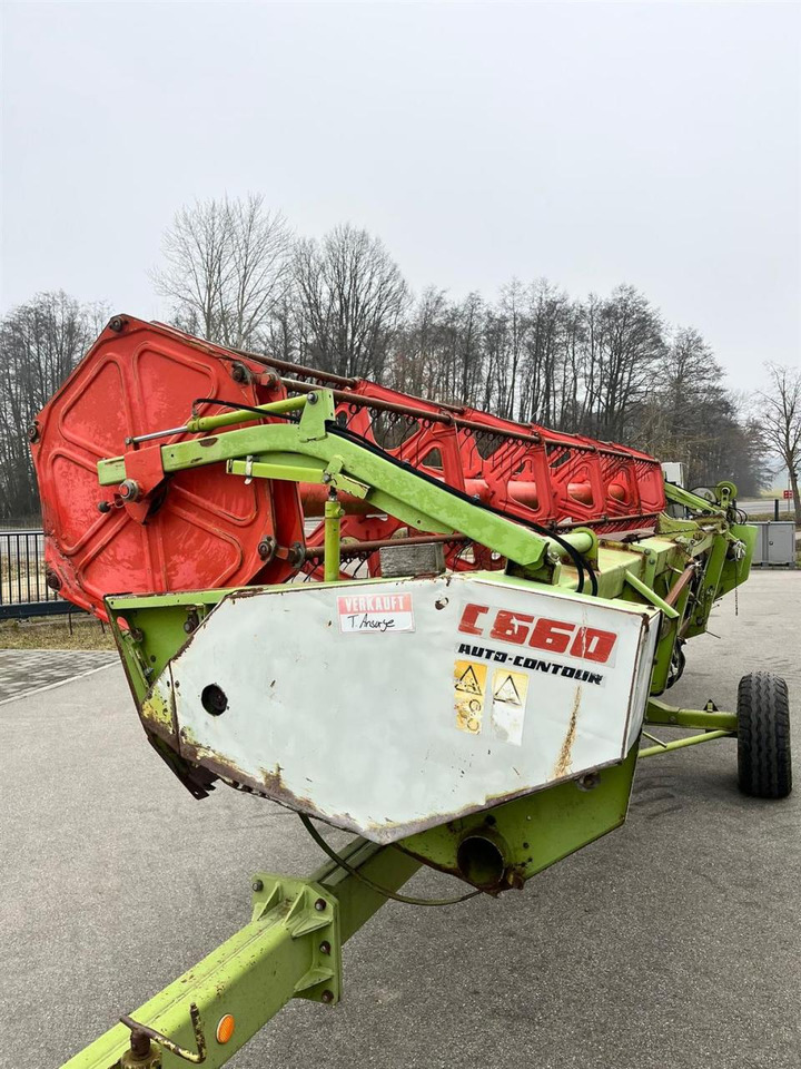 CLAAS Schneidwerk Claas C660 mit Autocontour, Transportwagen - Tilbehør for forhøster: bilde 3 CLAAS Schneidwerk Claas C660 mit Autocontour, Transportwagen - Tilbehør for forhøster: bilde 3