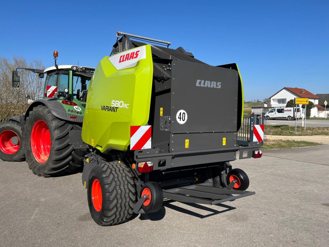 CLAAS Variant 580 RC PRO, 39 Bh, Baujahr 2023, NEUWERTIGE Rundballenpresse - Rundballepresse: bilde 3 CLAAS Variant 580 RC PRO, 39 Bh, Baujahr 2023, NEUWERTIGE Rundballenpresse - Rundballepresse: bilde 3