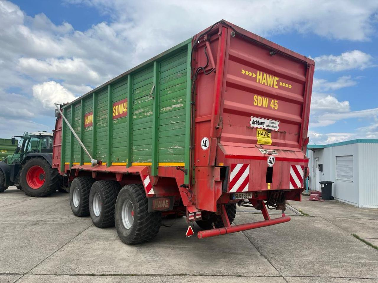 HAWE Tridem SDW 45T mit Heckentleerung - Landbruk tippvogn: bilde 4 HAWE Tridem SDW 45T mit Heckentleerung - Landbruk tippvogn: bilde 4