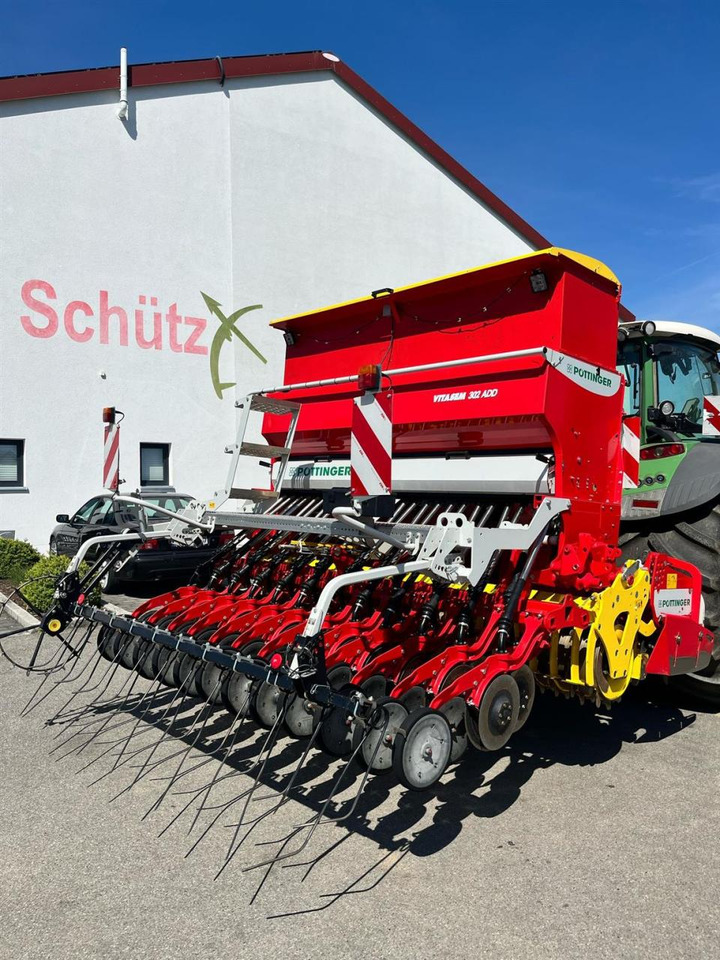 Pöttinger 3m Vitasem 302 ADD + Pöttinger Lion 303.12 WG - Kombisåmaskin: bilde 1 Pöttinger 3m Vitasem 302 ADD + Pöttinger Lion 303.12 WG - Kombisåmaskin: bilde 1