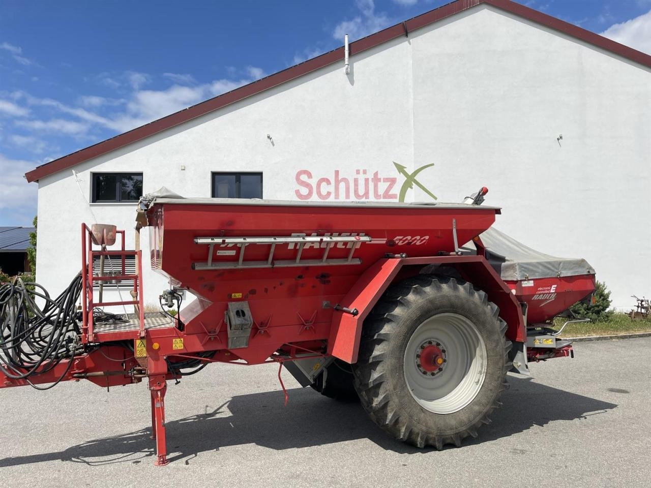 Rauch TWS 5000 Düngerwagen, Lenkung + Streuer Axera H-EMC - Gjødselspreder: bilde 2 Rauch TWS 5000 Düngerwagen, Lenkung + Streuer Axera H-EMC - Gjødselspreder: bilde 2