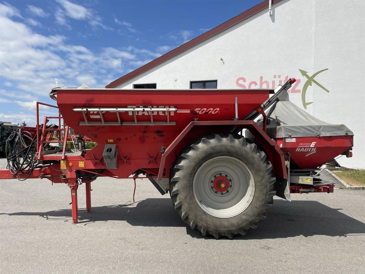 Rauch TWS 5000 Düngerwagen, Lenkung + Streuer Axera H-EMC - Gjødselspreder: bilde 3 Rauch TWS 5000 Düngerwagen, Lenkung + Streuer Axera H-EMC - Gjødselspreder: bilde 3
