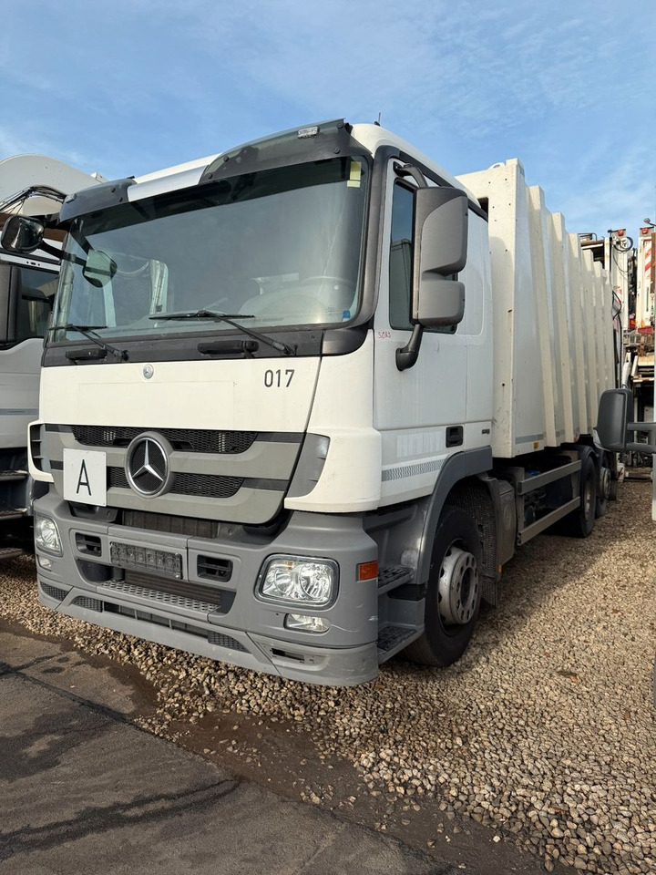 Mercedes-Benz Actros 2532 6x2 MP3 Faun Power Press 524 - Søppelbil: bilde 1 Mercedes-Benz Actros 2532 6x2 MP3 Faun Power Press 524 - Søppelbil: bilde 1