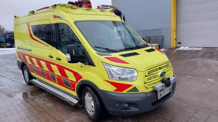 FORD TRANSIT 2,0TDI AMBULANCE KLIMA 1.2018 EURO 6, 3 UNITS - Ambulanse: bilde 1 FORD TRANSIT 2,0TDI AMBULANCE KLIMA 1.2018 EURO 6, 3 UNITS - Ambulanse: bilde 1