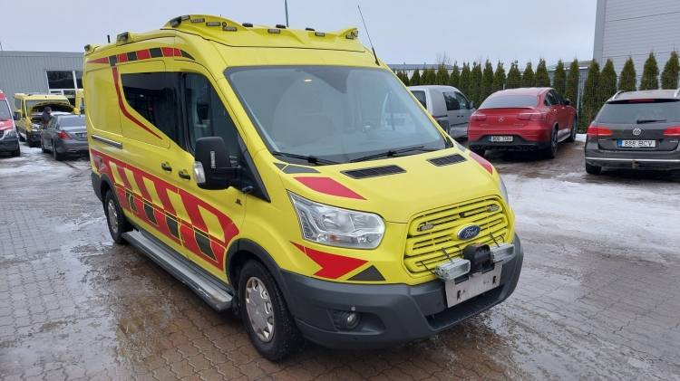 FORD TRANSIT 2,0TDI AMBULANCE KLIMA 12.2018 EURO 6, 3 UNITS - Ambulanse: bilde 1 FORD TRANSIT 2,0TDI AMBULANCE KLIMA 12.2018 EURO 6, 3 UNITS - Ambulanse: bilde 1