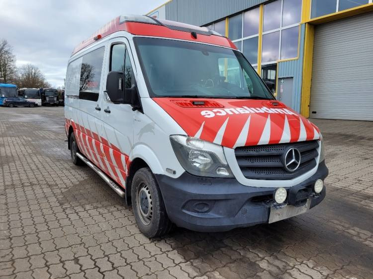MERCEDES – BENZ SPRINTER 319 AMBULANCE (PROFILE) KLIMA, 6.2017, EURO 6 - Ambulanse: bilde 1 MERCEDES – BENZ SPRINTER 319 AMBULANCE (PROFILE) KLIMA, 6.2017, EURO 6 - Ambulanse: bilde 1