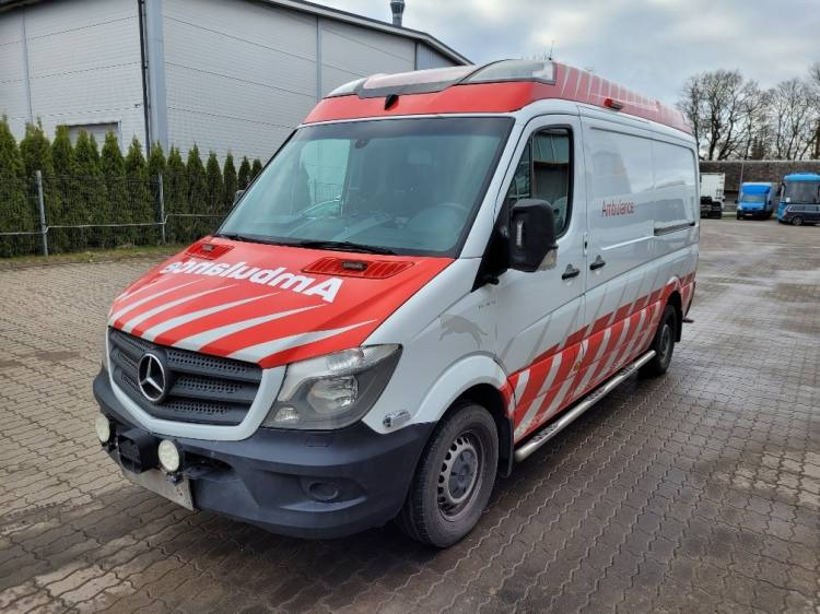 MERCEDES – BENZ SPRINTER 319 AMBULANCE (PROFILE) KLIMA, 6.2017, EURO 6 - Ambulanse: bilde 2 MERCEDES – BENZ SPRINTER 319 AMBULANCE (PROFILE) KLIMA, 6.2017, EURO 6 - Ambulanse: bilde 2
