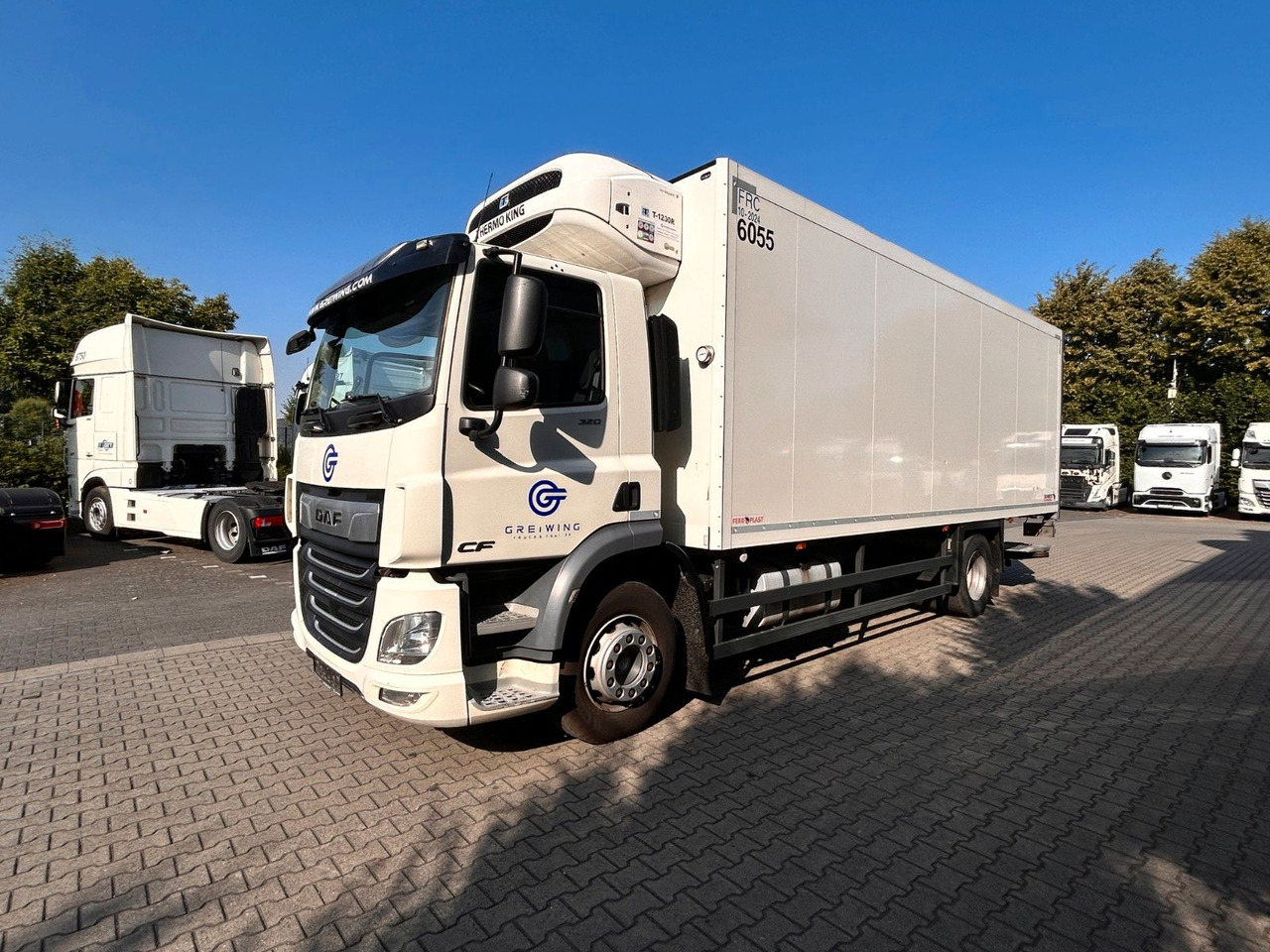 Lastebil med kjøl DAF CF 320 FA, 18 To. Monotemp.: bilde 7