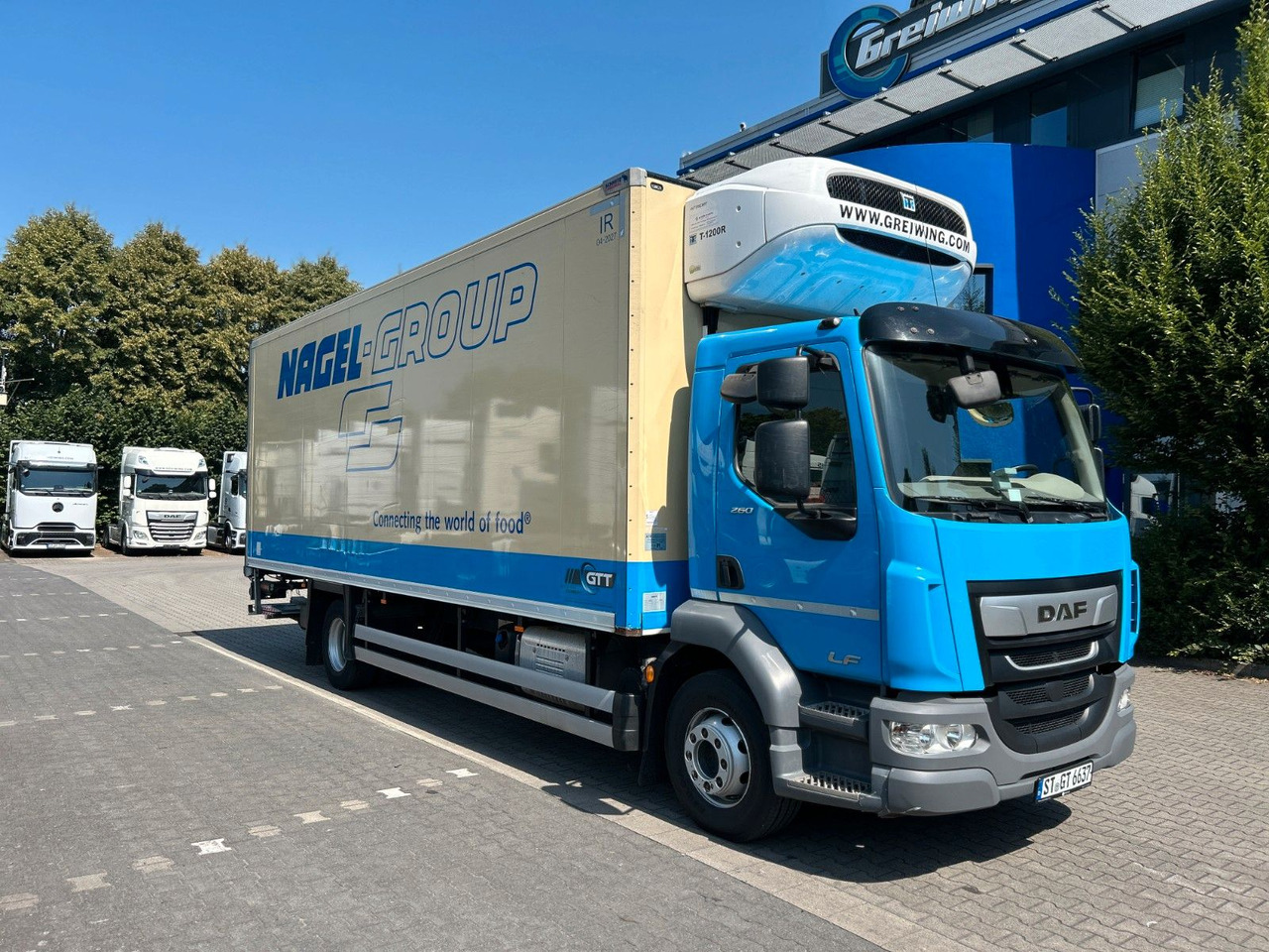 DAF LF 260 FA 16 t, TK T-1200R-50 Monotemp. - Lastebil med kjøl: bilde 1 DAF LF 260 FA 16 t, TK T-1200R-50 Monotemp. - Lastebil med kjøl: bilde 1