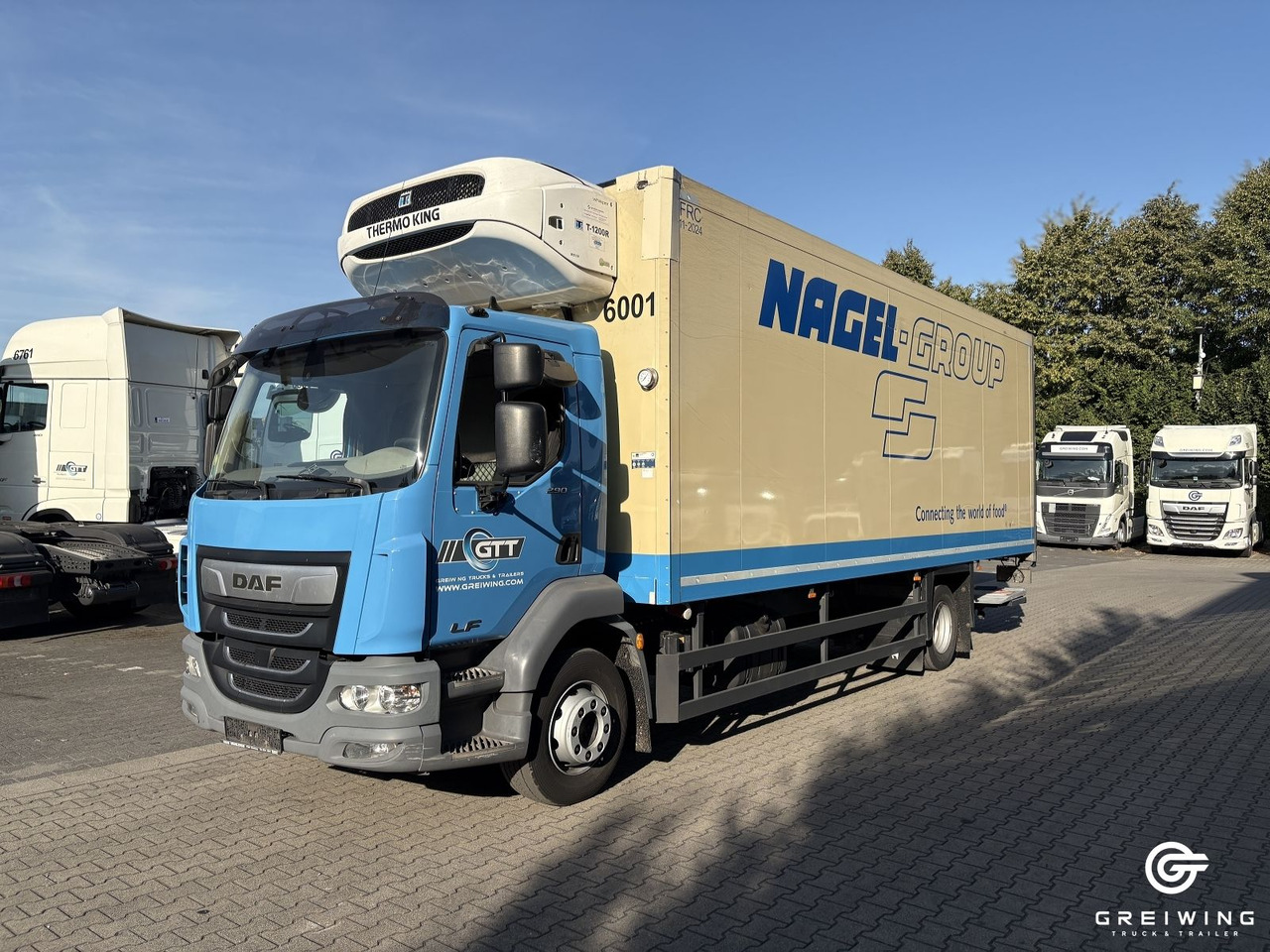 DAF LF 290 FA 16 to. Monotemp. TK T1200 - Lastebil med kjøl: bilde 1 DAF LF 290 FA 16 to. Monotemp. TK T1200 - Lastebil med kjøl: bilde 1