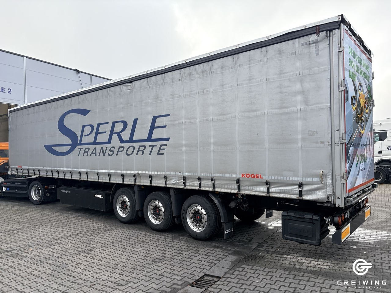 Kögel SN24, Alu, Liftachse, Lenkachse, Coil, SAF - Gardintrailer: bilde 5 Kögel SN24, Alu, Liftachse, Lenkachse, Coil, SAF - Gardintrailer: bilde 5