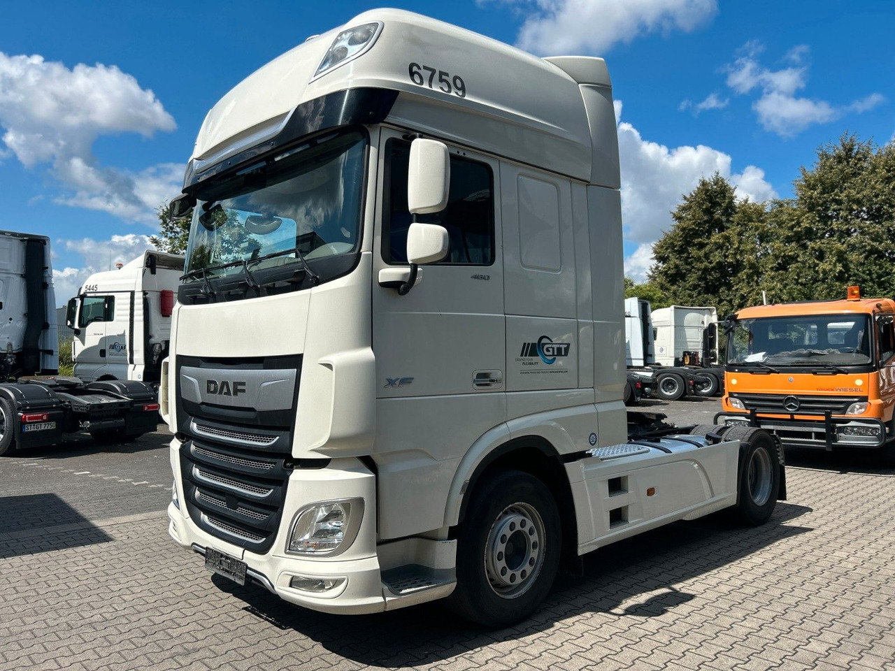 Trekkvogn DAF XF 480 FT SSC, Abbiegeassistent, Standklima: bilde 8